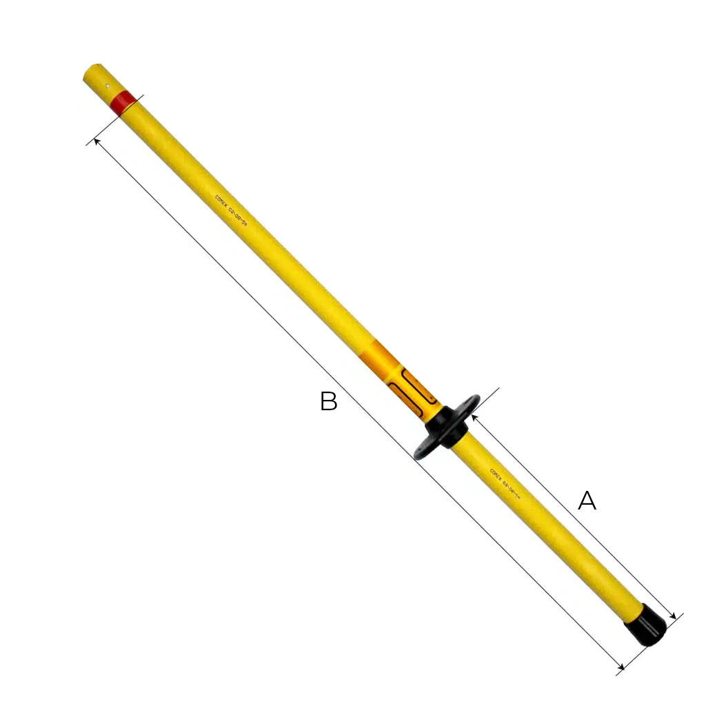 Perche d'operation en une pièce type plug-in