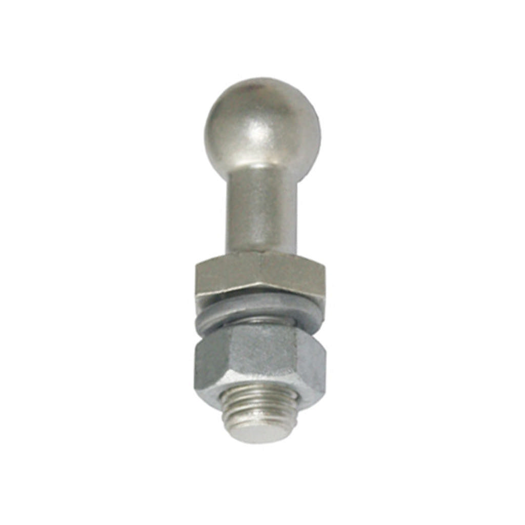 Point fixe à boule droit avec tige filetée