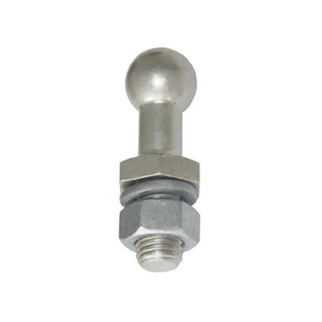 Point fixe à boule droit avec tige filetée