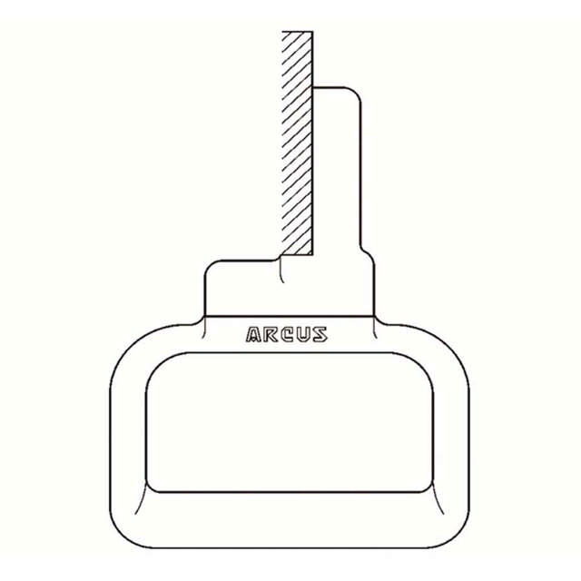 Point de mise à la terre fixe pour conducteur plat 10 x 60mm