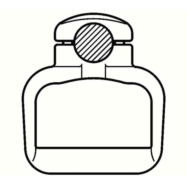 Point fixe de phase Al pour conducteur rond Ø 10 - 30mm jusqu'à 150kV