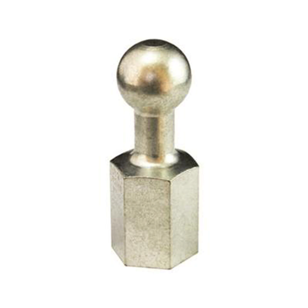 Point fixe à boule avec taraudage