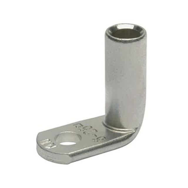 Souliers de câble DIN coudés à 90°, Cu