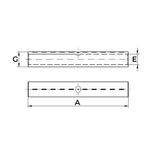 Manchons selon DIN 46267, Cu