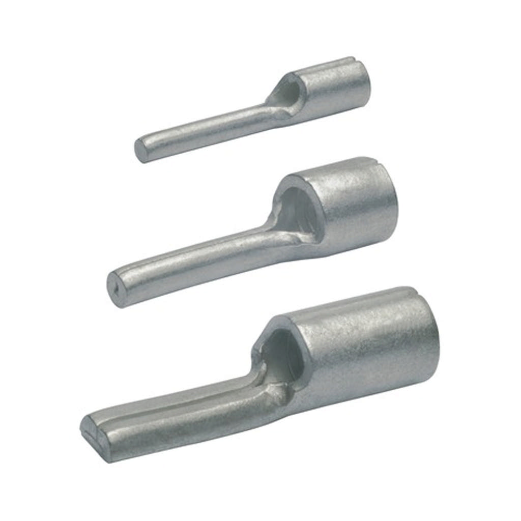 Souliers de câble en tige soudées, Cu