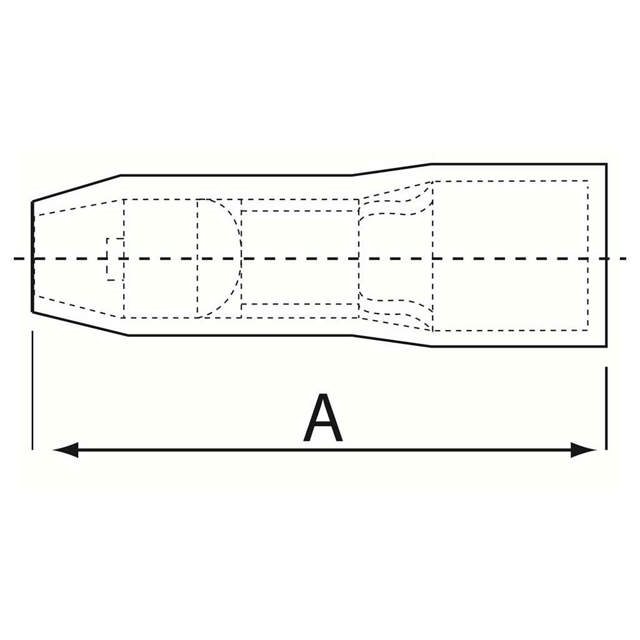 Fiches rondes femelles isolées
