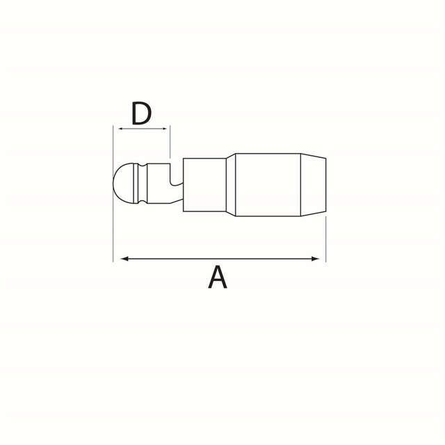 Fiches rondes mâles isolées