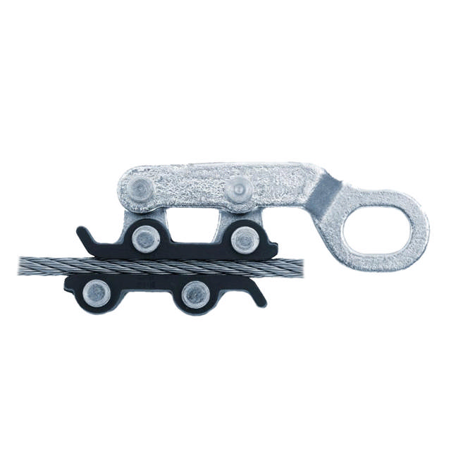 Pinces grenouilles pour câbles en Cu et acier