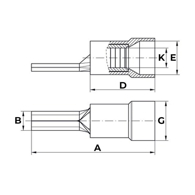 Souliers de câble en tige soudées isolées, Cu