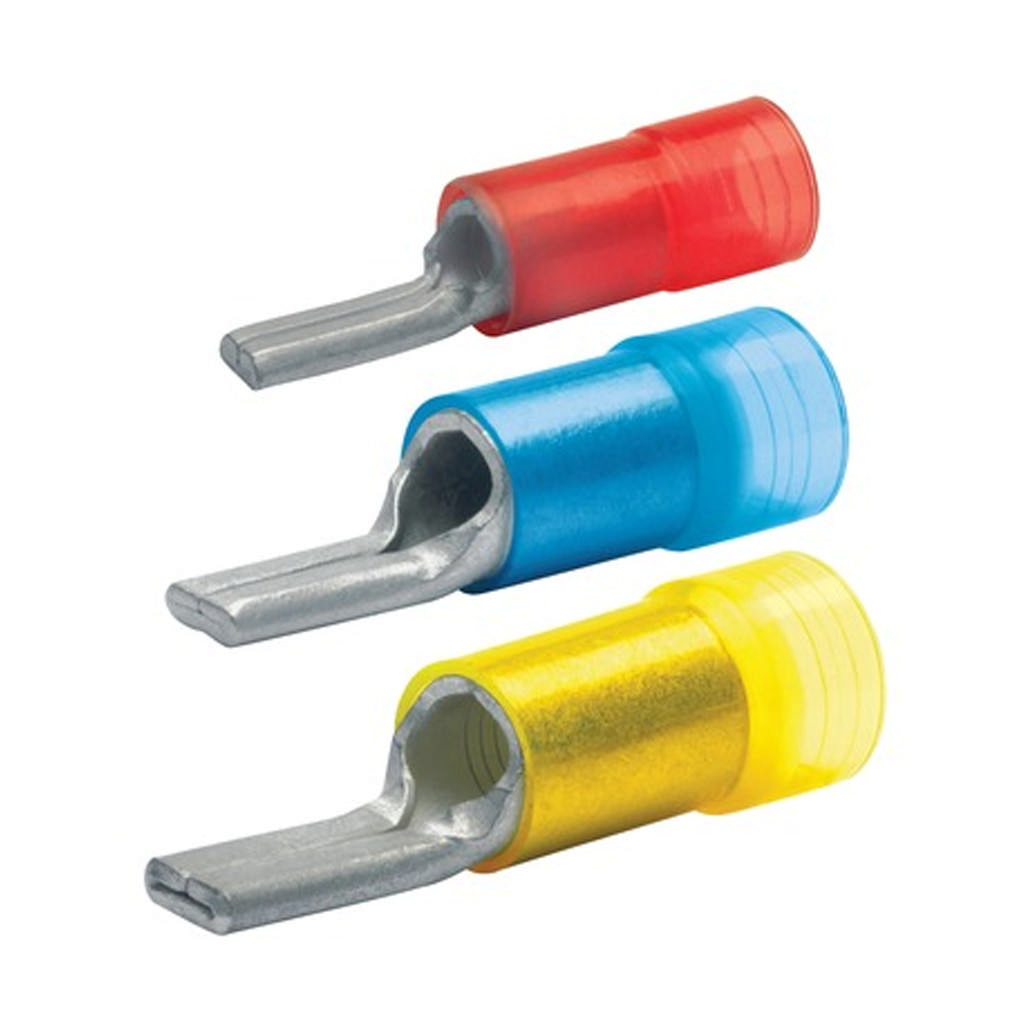 Souliers de câble en tige soudées isolées, Cu