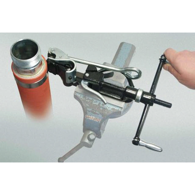 Outil de tension pour feuillard inox