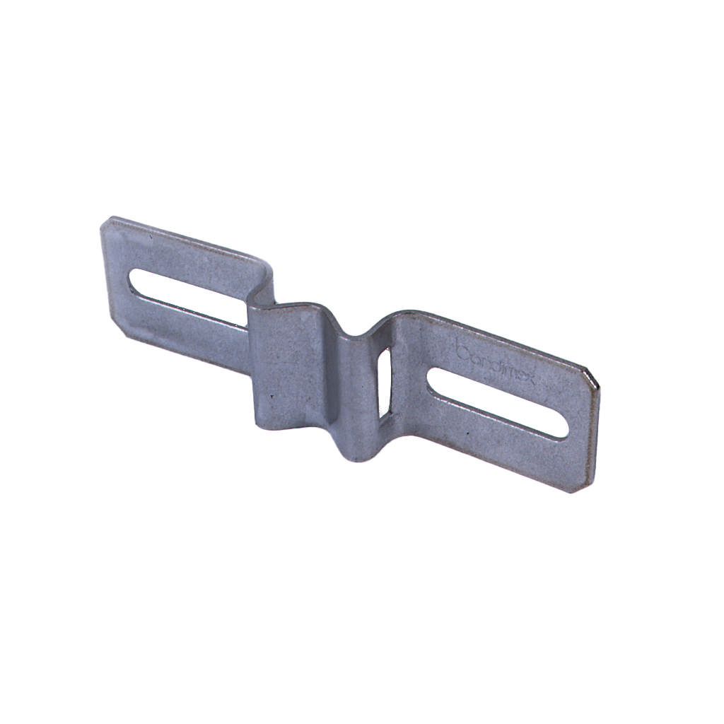 Support de panneaux à trous oblongs 9mm - Acier inoxydable (V2A)