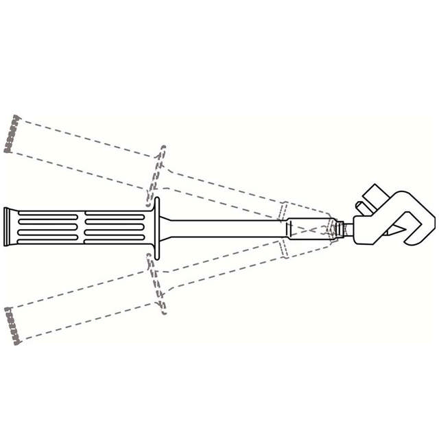Connexion de mise à terre avec poignée