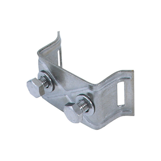 Support de panneaux en forme U évasé, 2 boulons - Acier inoxydable (V2A)