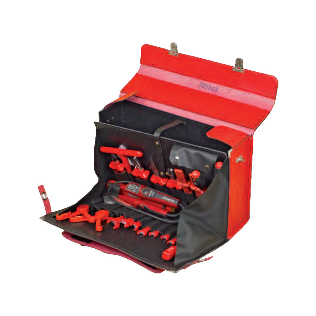 Valise avec outils isolés VDE, 33 pièces