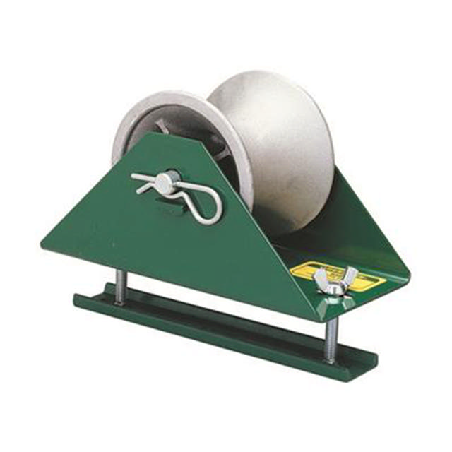 Rouleau de pose de câble pour goulottes