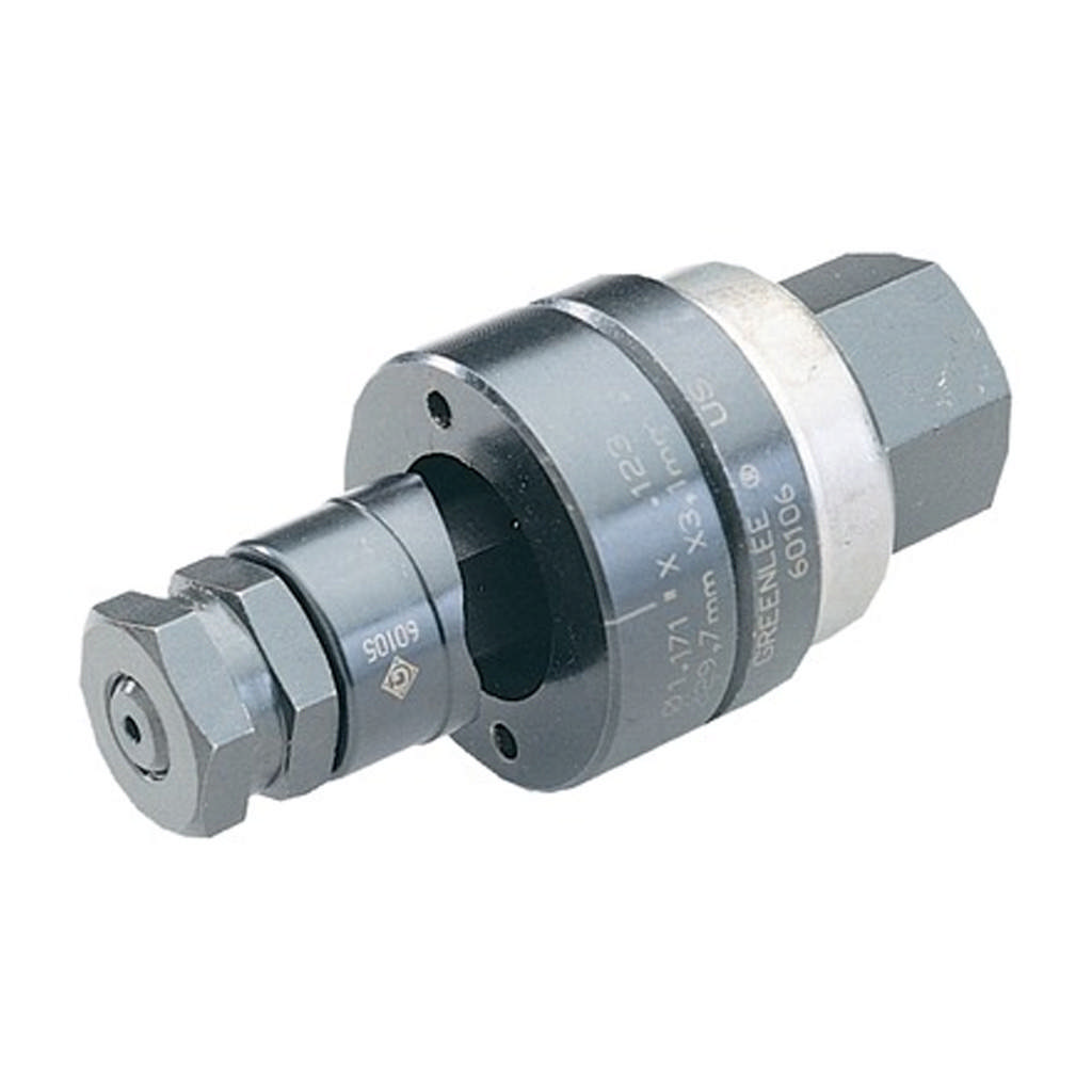 Emporte-pièce rond à encoche - complet