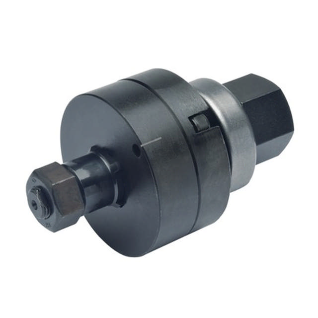 Emporte-pièce rond avec quatre ergots anti-rotation - complet