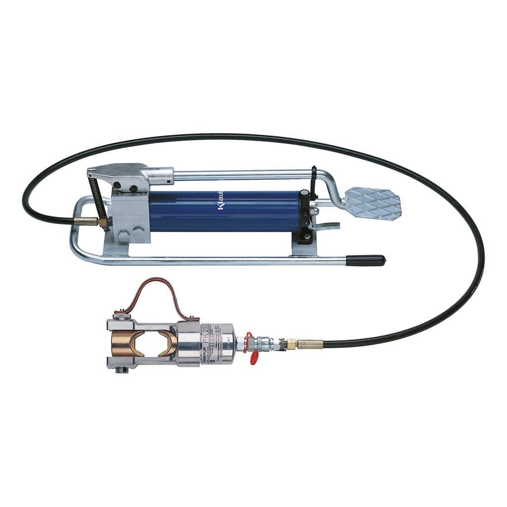 HK25/2 - Tête de sertissage + pompe à pied hydraulique 16 - 625 mm²