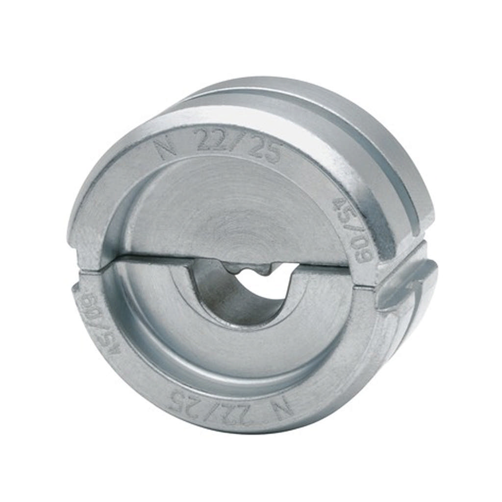 Matrices de sertissage N22 pour souliers de câble en Ni et RVS