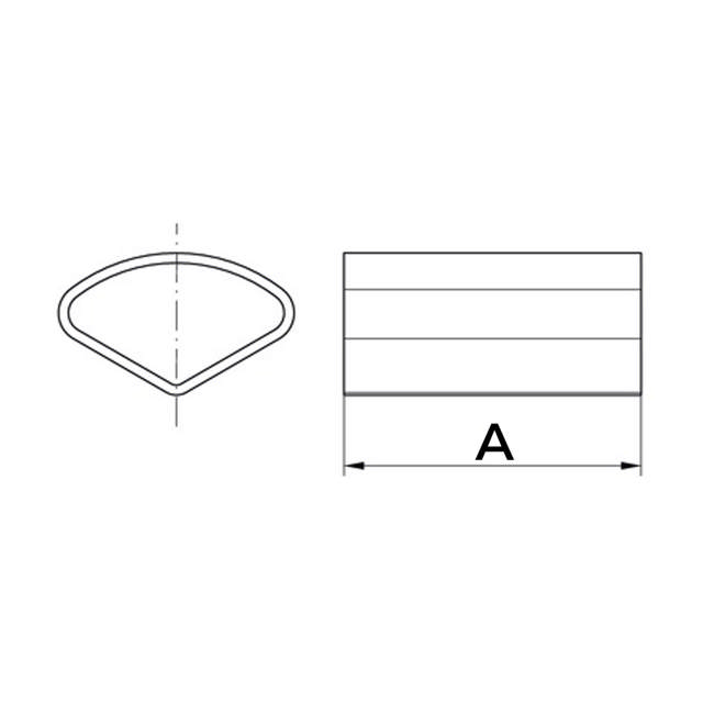 Douilles de compensation standard 120°, Cu