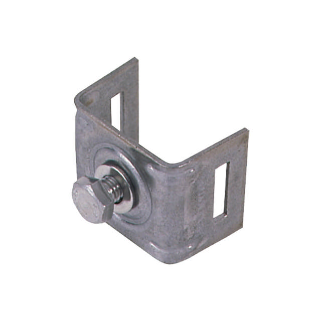 Support de panneaux en forme U, 1 boulon - Acier inoxydable (V2A)