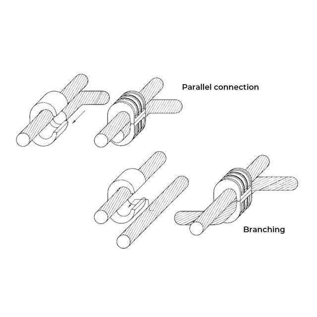 Manchon de sertissage C cuivre