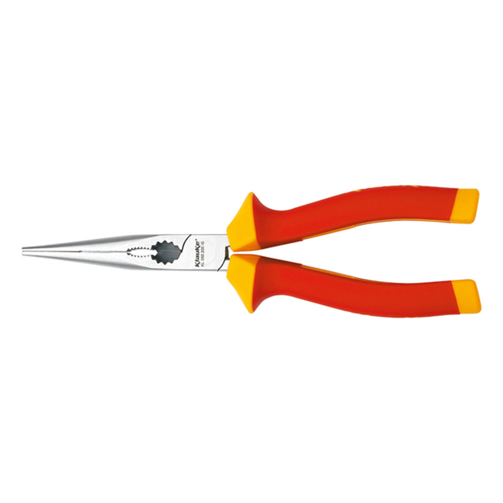 Pince à becs demi ronds droits 205mm VDE