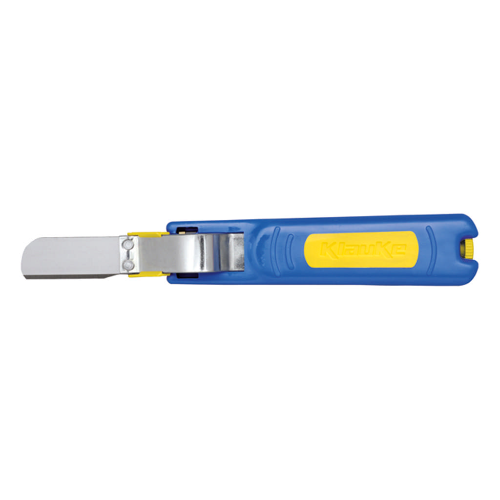 Couteau de dénudage avec lame de coupe droite