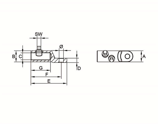 Soulier à vis en aluminium, concentrique et vis de contact intelligente