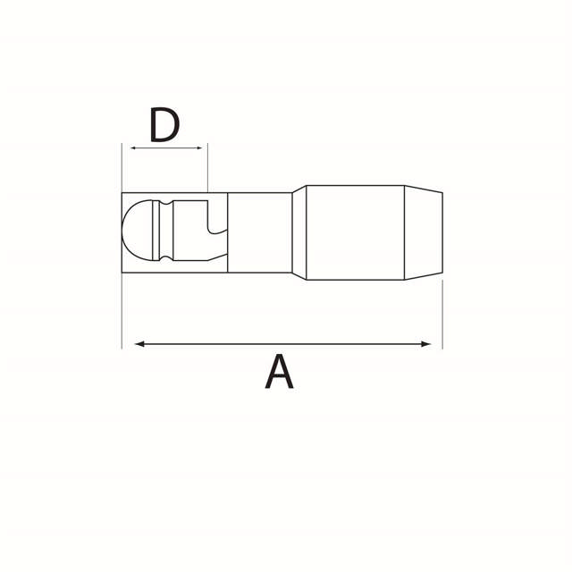 Fiches rondes mâles complètement isolées