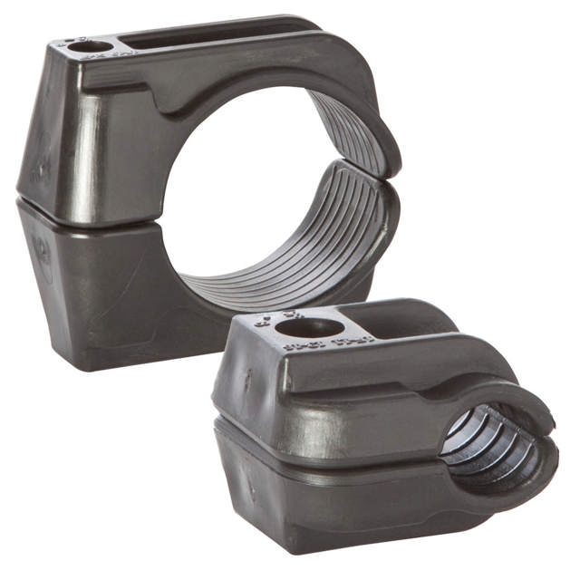 Clames de serrage 1F avec un point de fixation (Non-métallique)