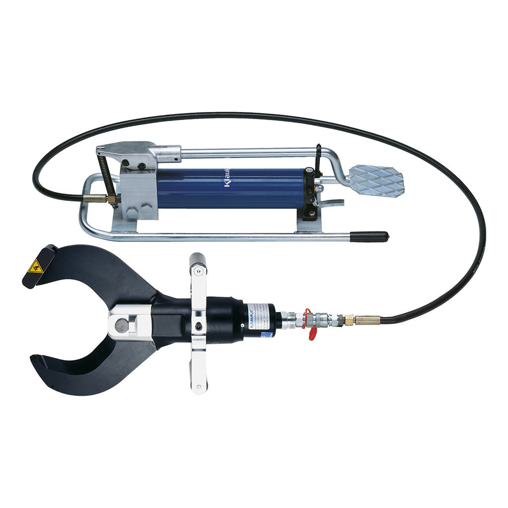 AS120FHP - Coupe-câbles hydraulique manuel 120mm + pompe à pied