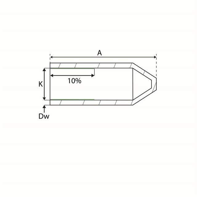 Embout thermorétractable avec colle