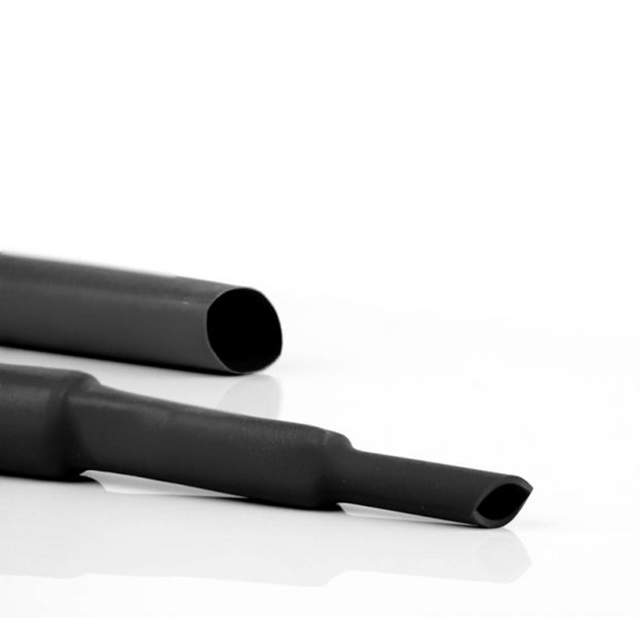 Gaine thermorétractable 4:1 fine paroi, avec colle, ignifuge, en rouleau