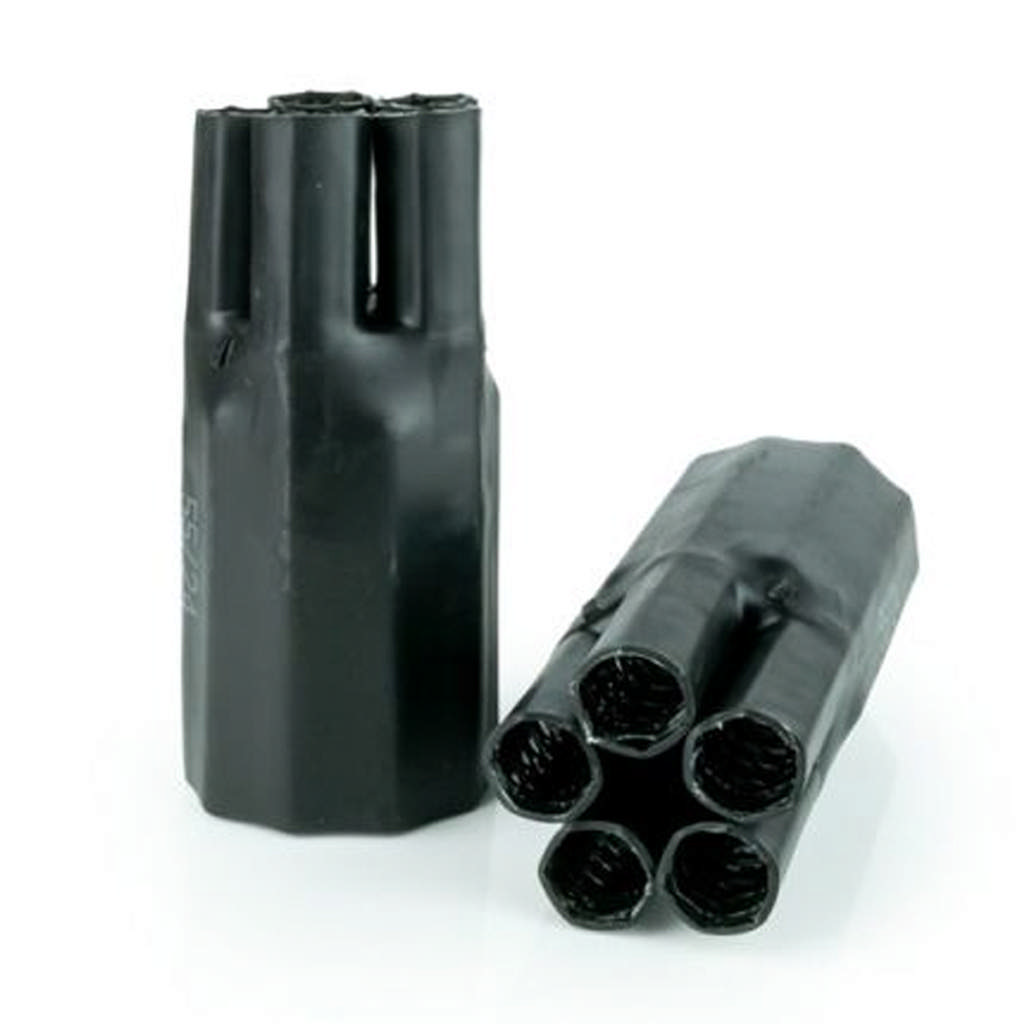 Pièce de dérivation avec colle, basse tension, 5 conducteurs