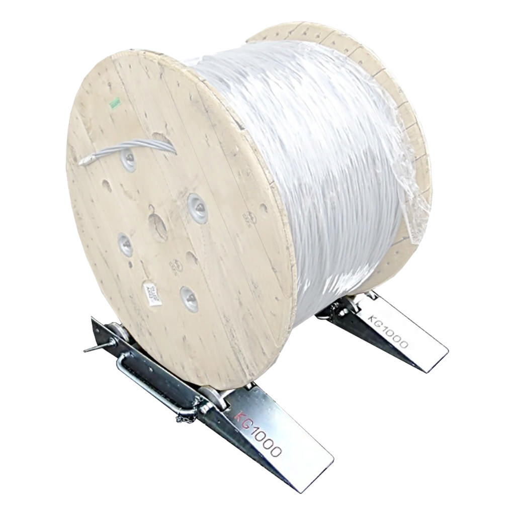 Support à rouleaux pour tourets de câble jusqu'à Ø 1200mm