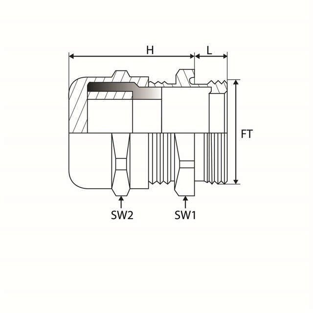 RO - Presse-étoupe - LN - M