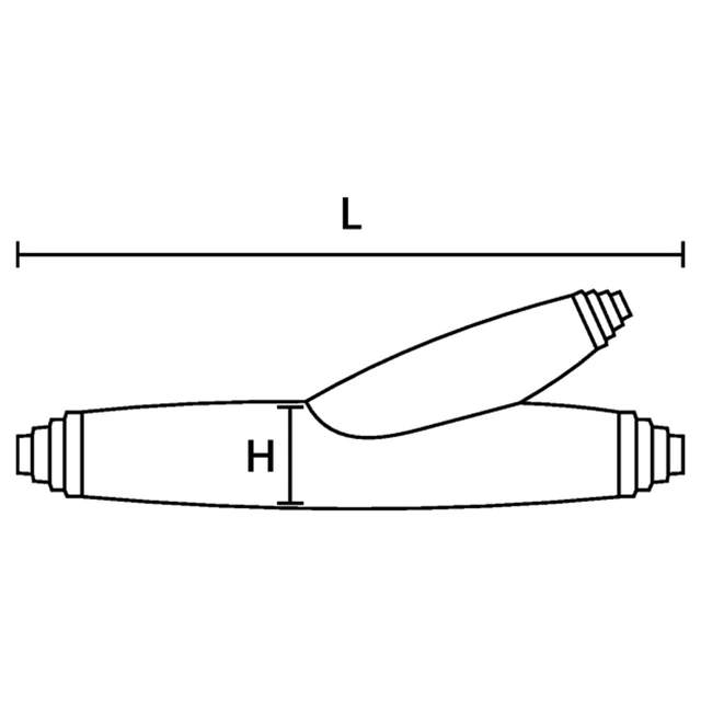Série YAG - Manchon forme Y en résine