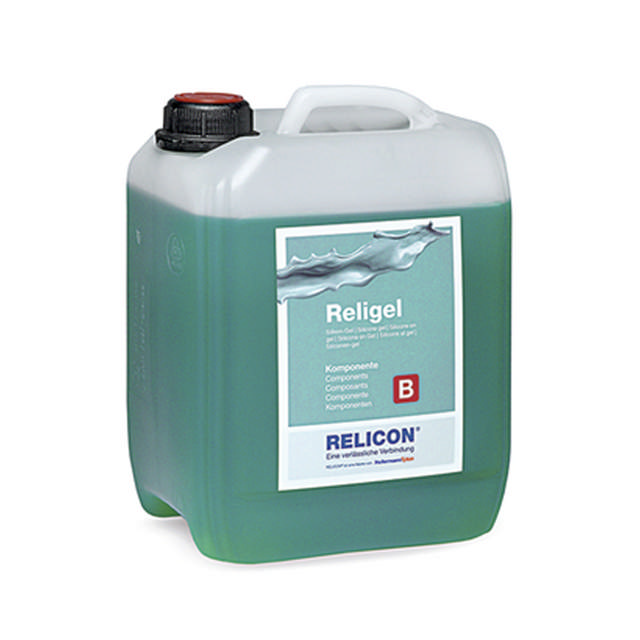 Gel, silicone (SI), vert/transparent