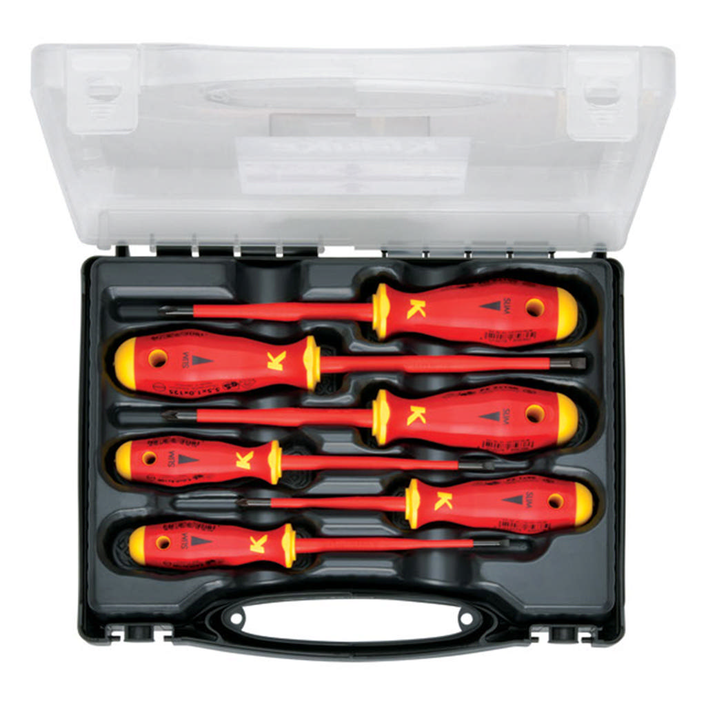 VDE Jeu de tournevis, 6 pièces