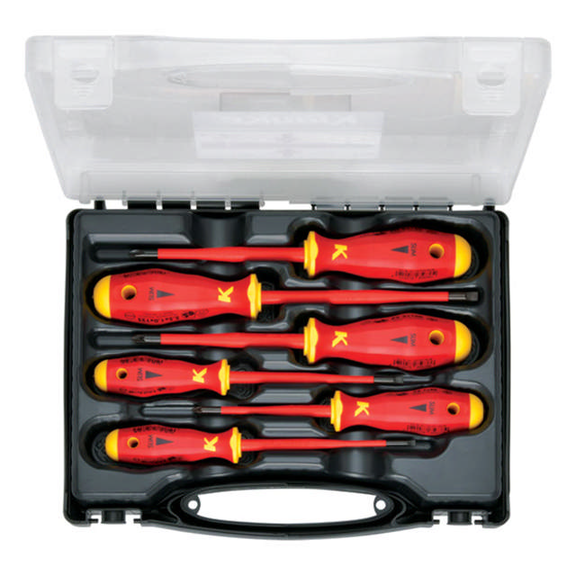 VDE Jeu de tournevis, 6 pièces