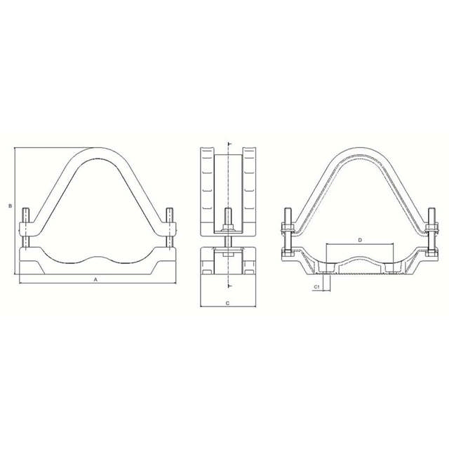 Clames hybride, série 'COLOSSUS'