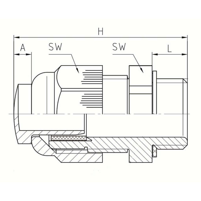 JB - Presse-étoupe - PA - PERFECT - M - IP68