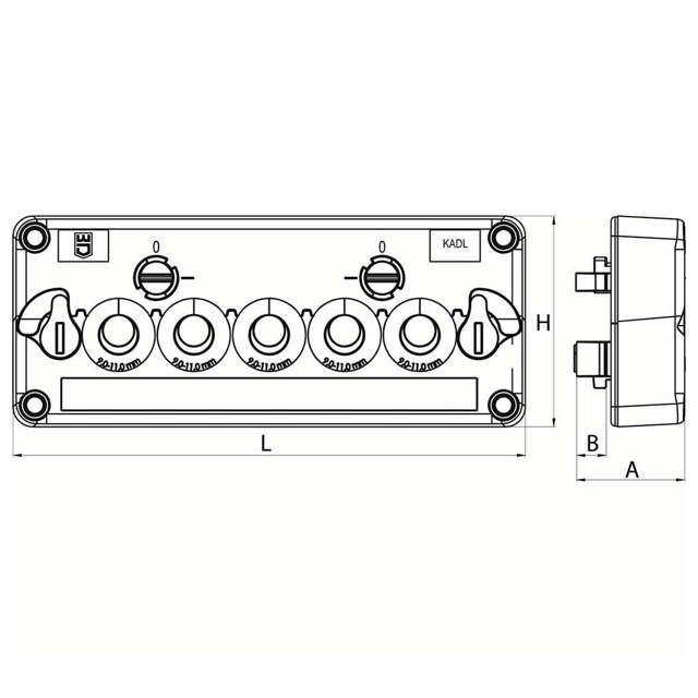 KADL - Système d'entrée de câble