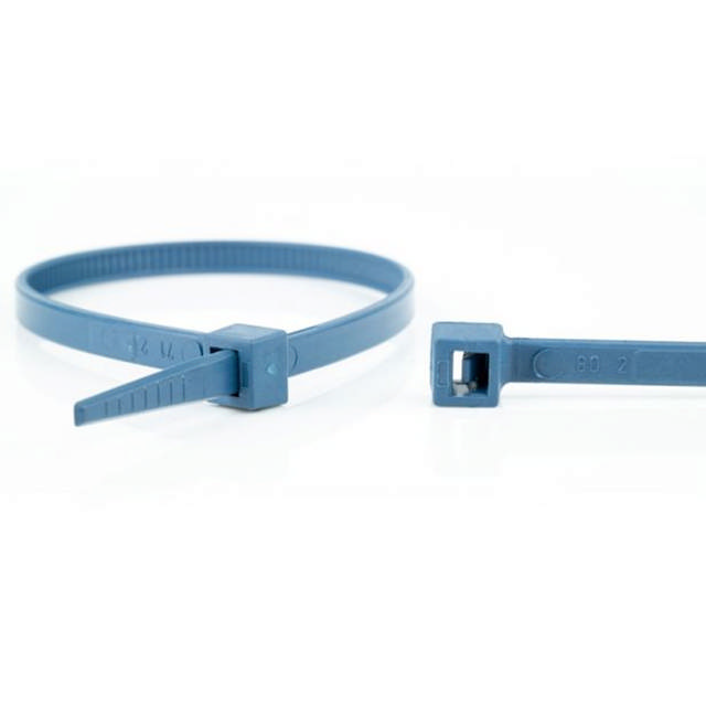 Colliers de serrage PA avec pigments métalliques détectable