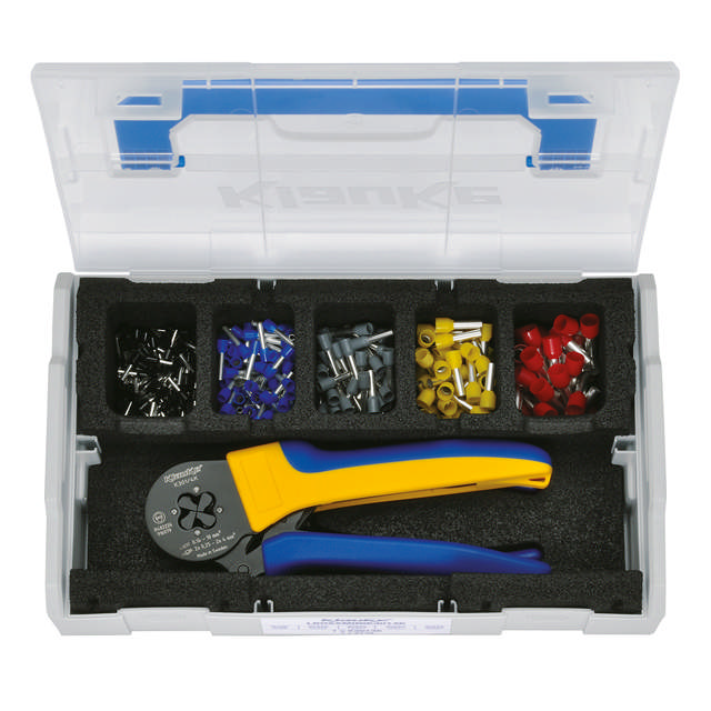 L-BOXX Mini - Coffret avec outil de sertissage K3014K et embouts de câble isolés