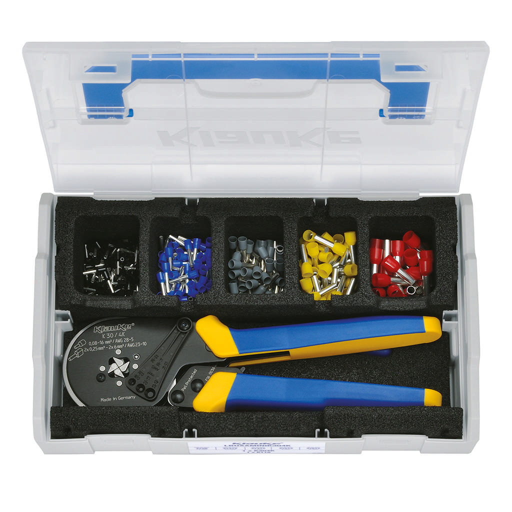 L-BOXX Mini - Coffret avec outil de sertissage K304K et embouts de câble isolés
