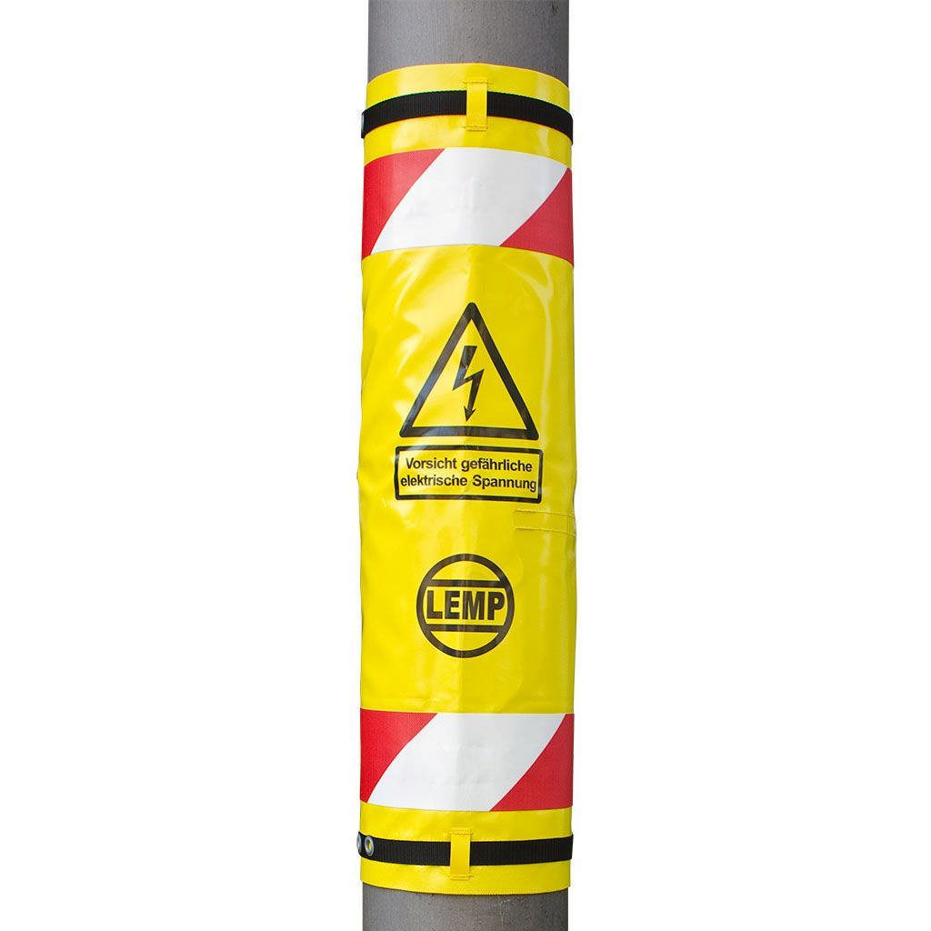 Couverture de protection pour poteaux électriques