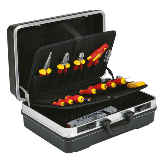 Valise avec outils isolés VDE, 22 pièces